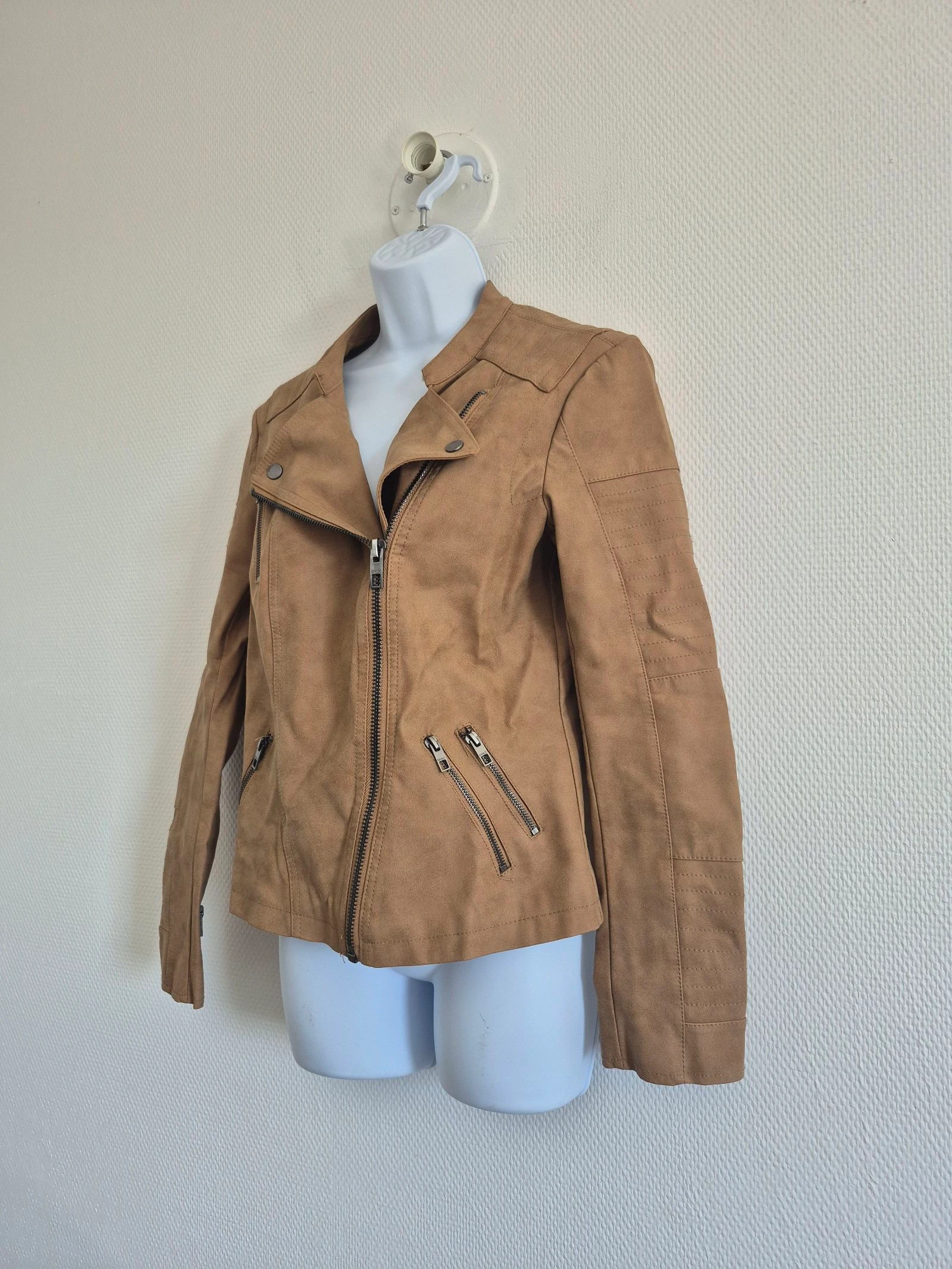 🤎 Chaqueta estilo perfecto color camello/marrón – Talla 38 🤎 – photo 3